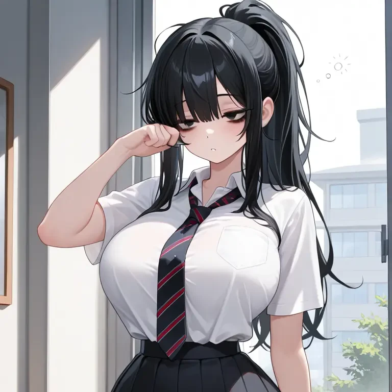 항상 졸린 조요오옹한 음침녀