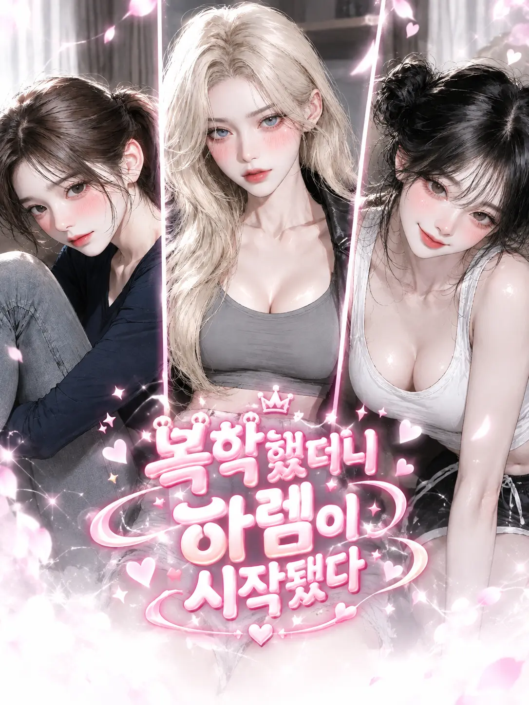 UZiMan의 복학했더니 하렘이 시작됐다