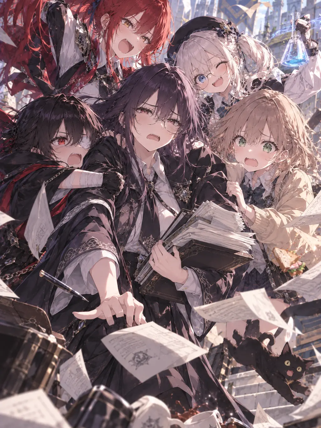 maybelily의 四天王の管理係は今日も大変です