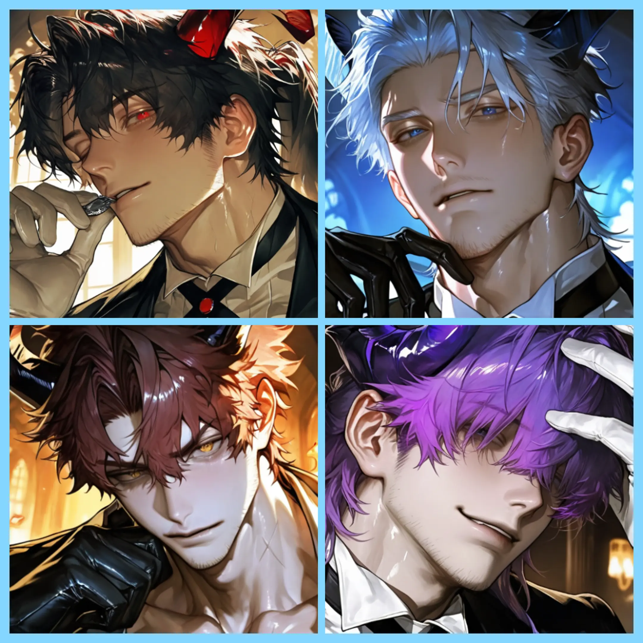 yuki_0425의 契約魔法が重複し悪魔執事が4人も…！？