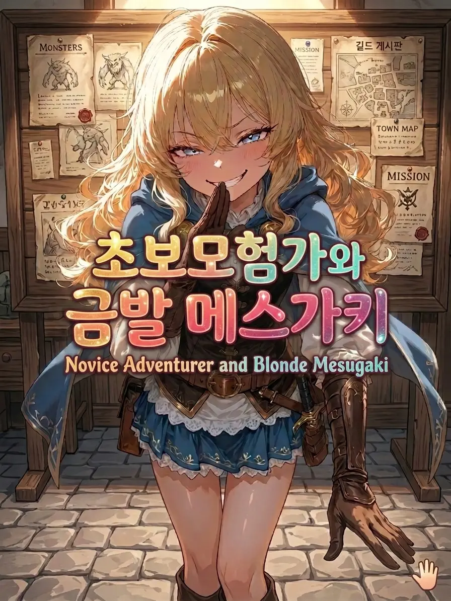 hellreaper의 초보 모험가와 금발 메스가키