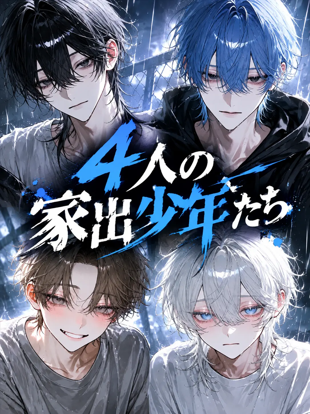 WornLeech3907의 4人の家出少年たち