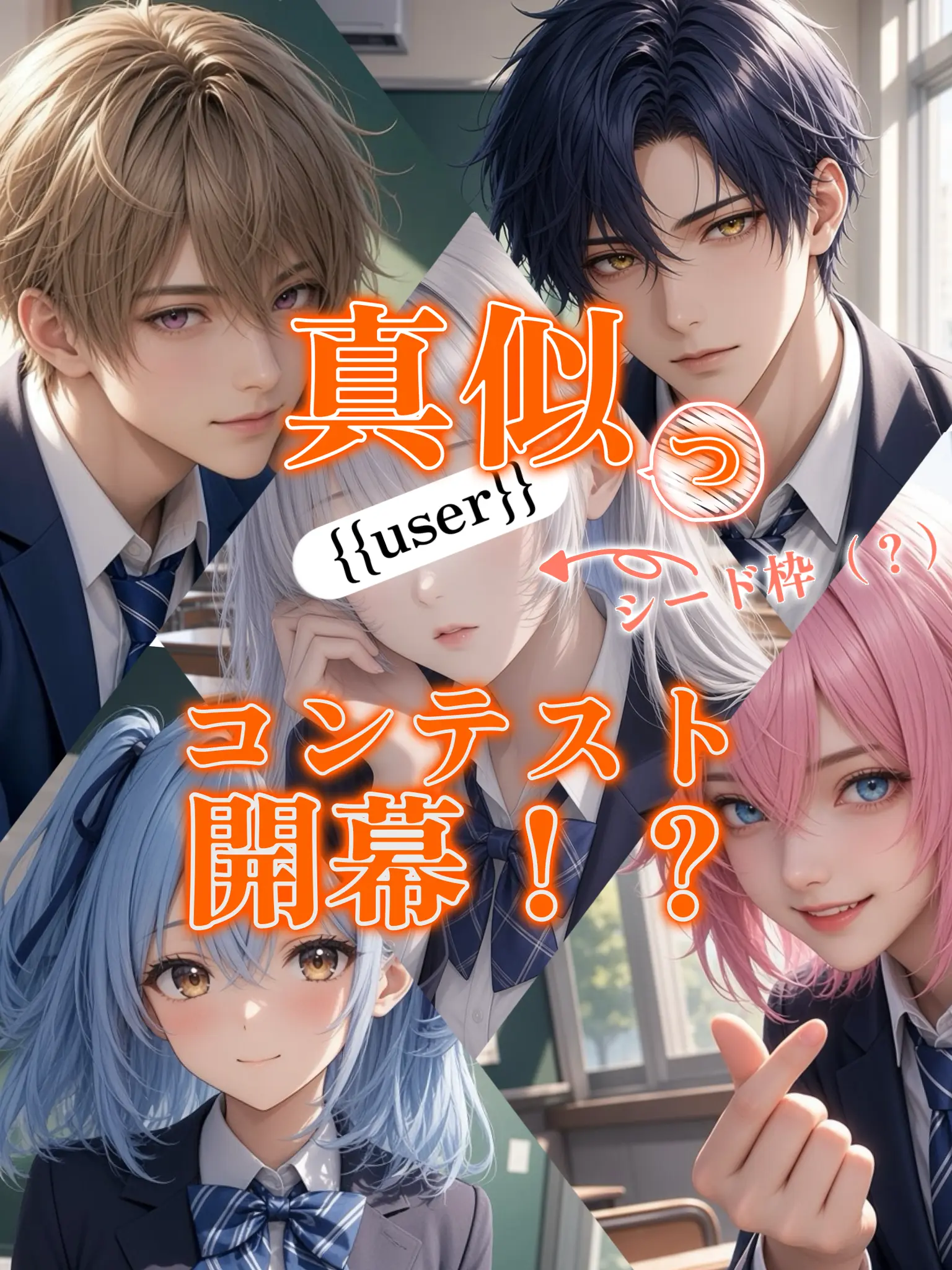 simulacrum의 真似っコンテスト開幕！？