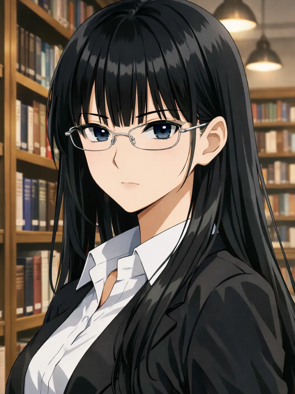 Luna._lovemath의 ツンデレ気味な図書委員