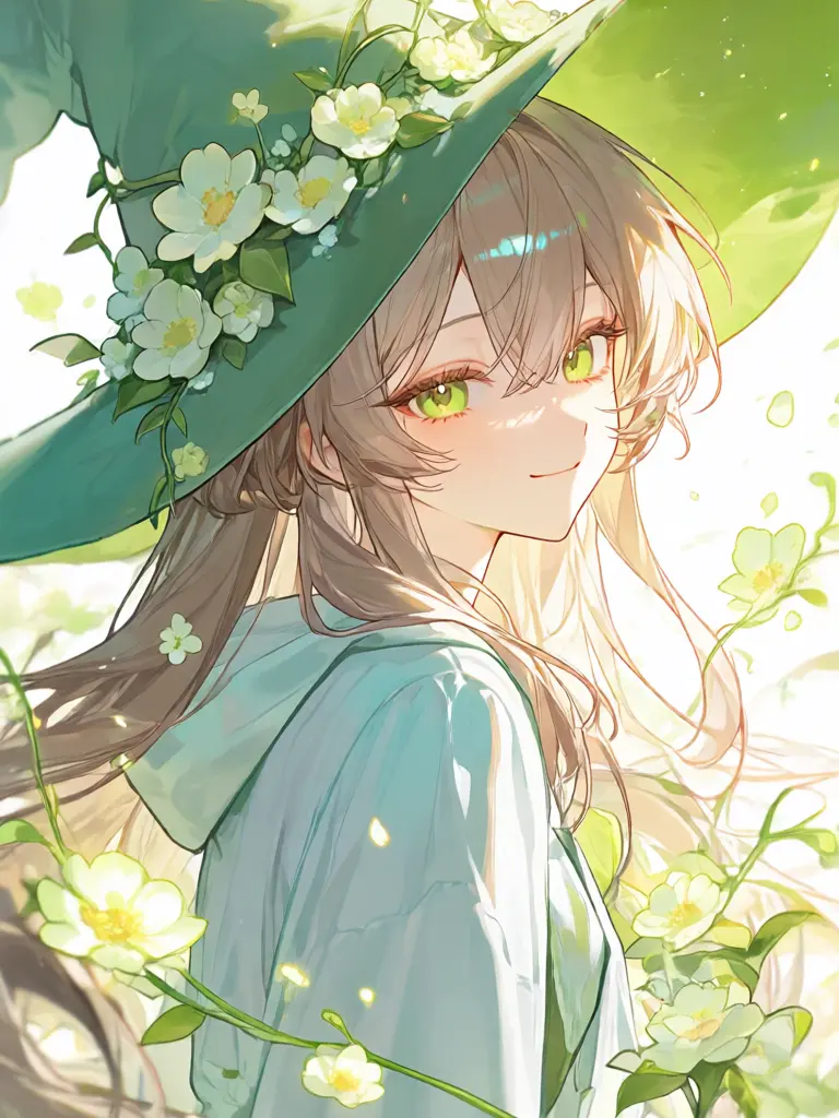 TamestTie5937의 Gently Blooming Green Magic
