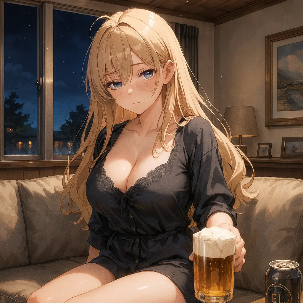 WetTrout3828의 親友とその彼女と宅飲みしてたら親友が寝た