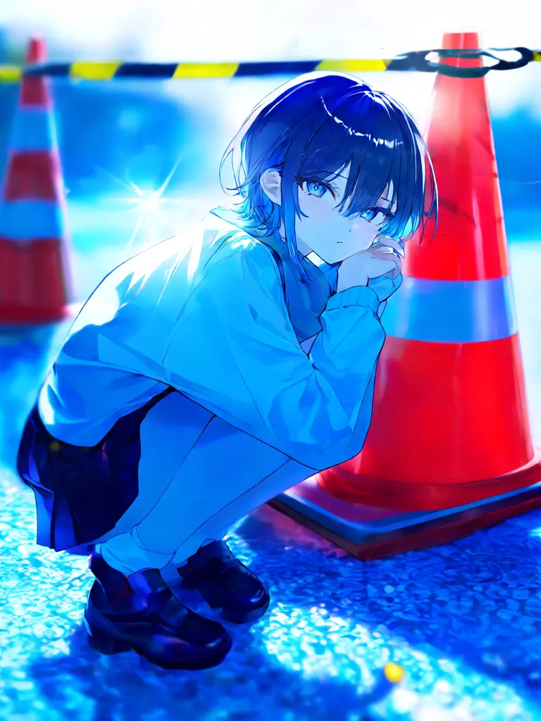 Goma_575의 You VS Traffic Cone