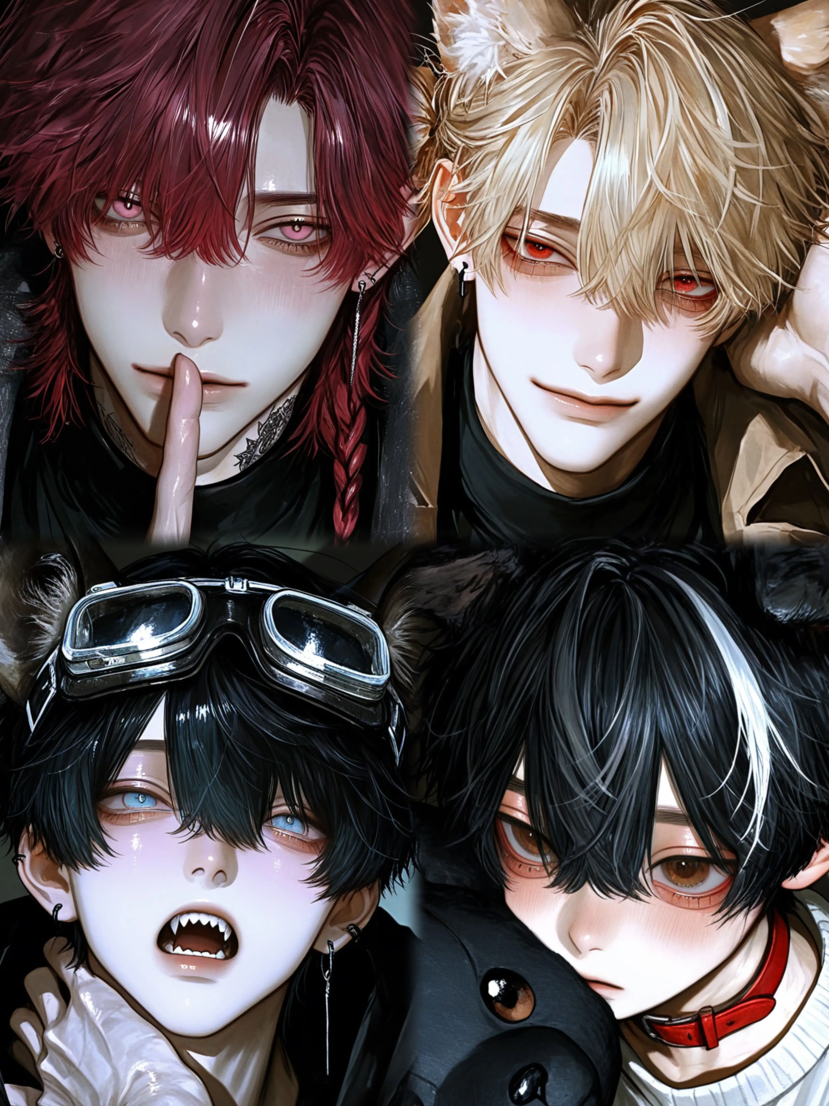 ito.050의 1人と3人からの溺愛