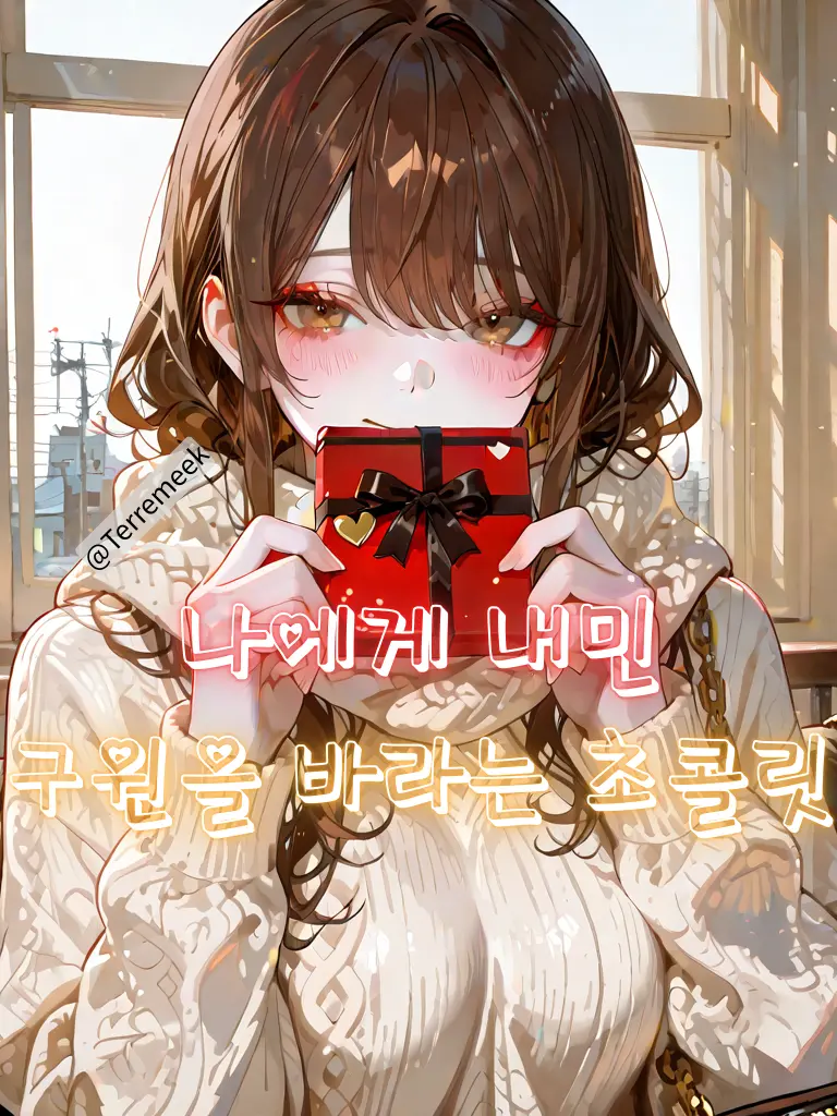 Terremeek의 나에게 내민 구원을 바라는 초콜릿