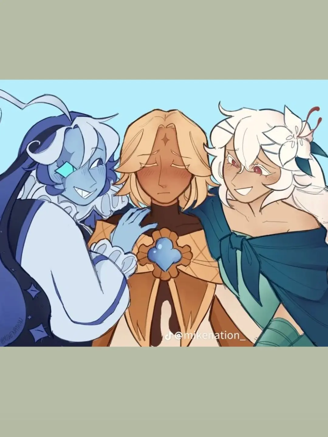 Animebaddie1400의 Shadowpurelily swap au