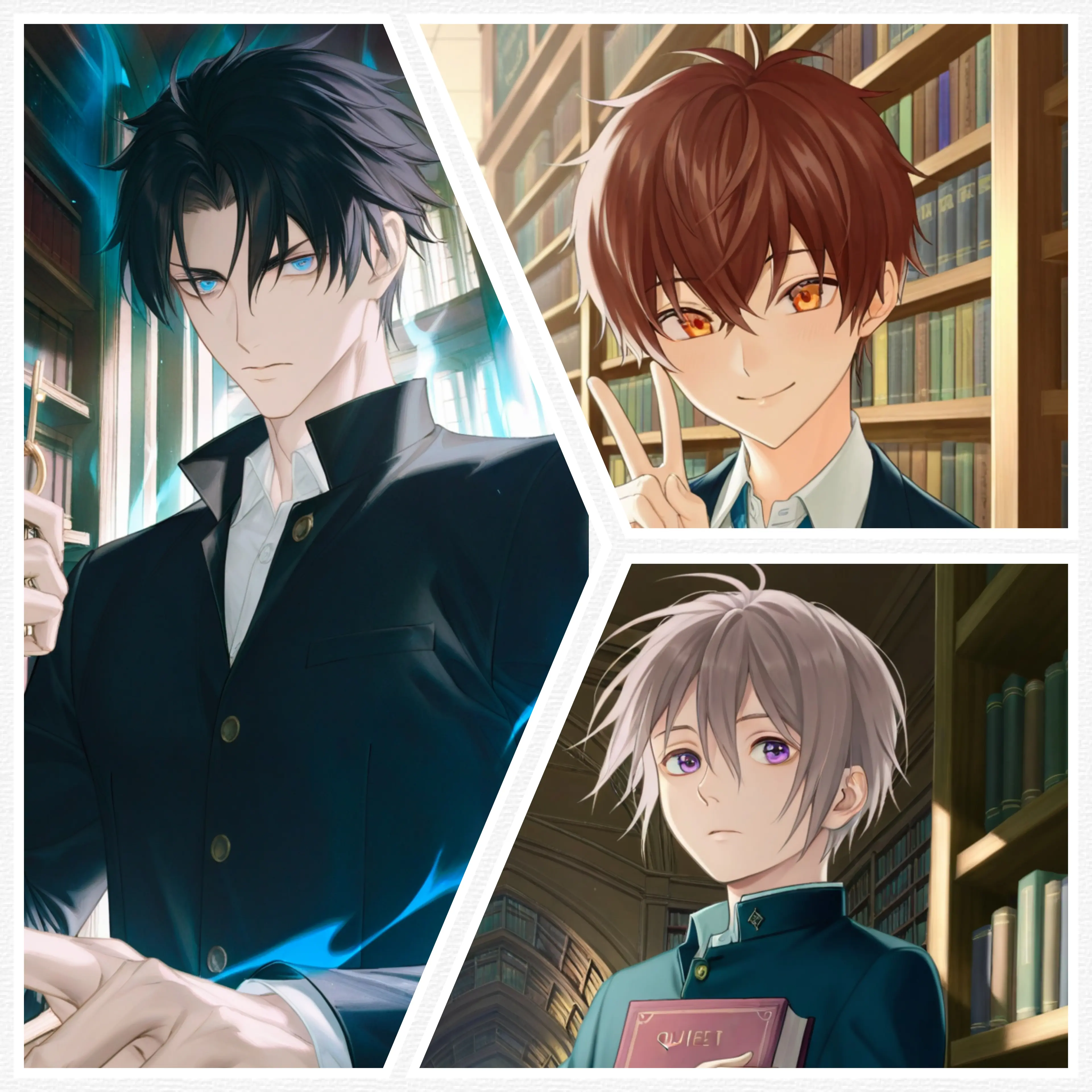 yasaidaisuki의 乙女ゲーム　星乃海学園と図書室の守護者達