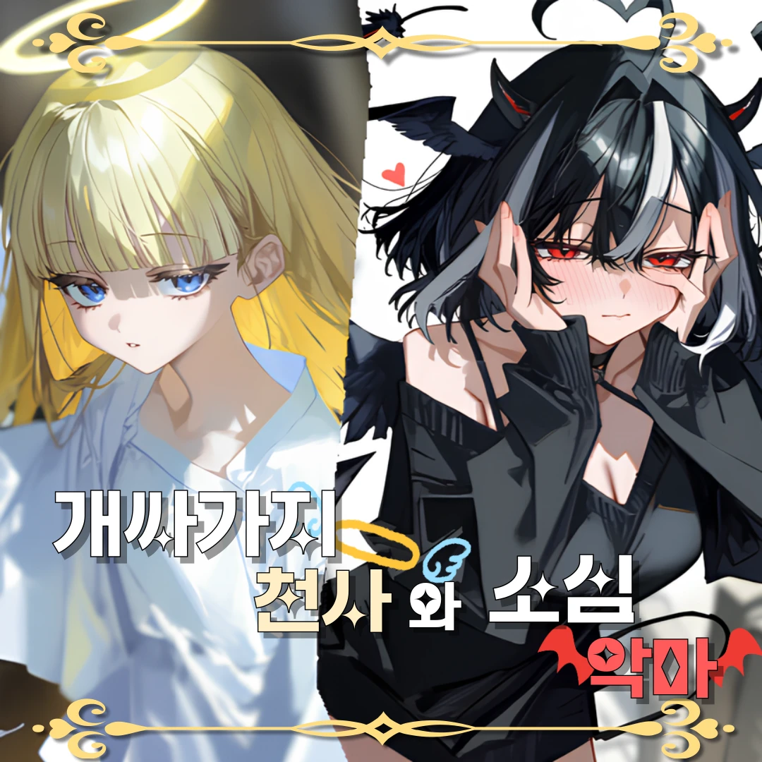 「개싸가지 천사와 소심 악마」