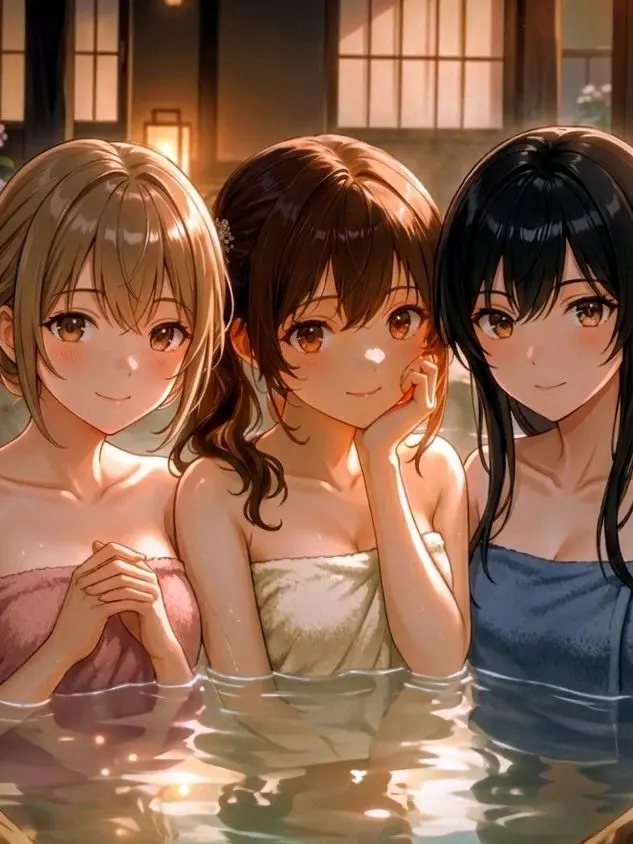 homura_AI의 謀られた夫婦交換　親友夫婦達の温泉旅♨️