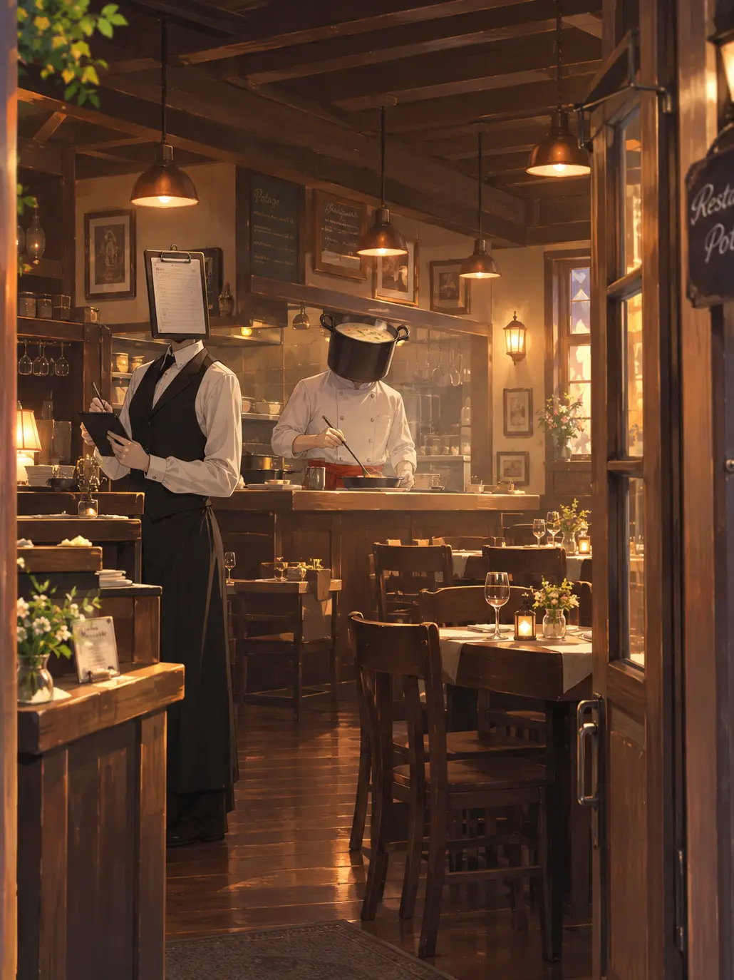 AiryHuman9548의 A Scene at the Restaurant