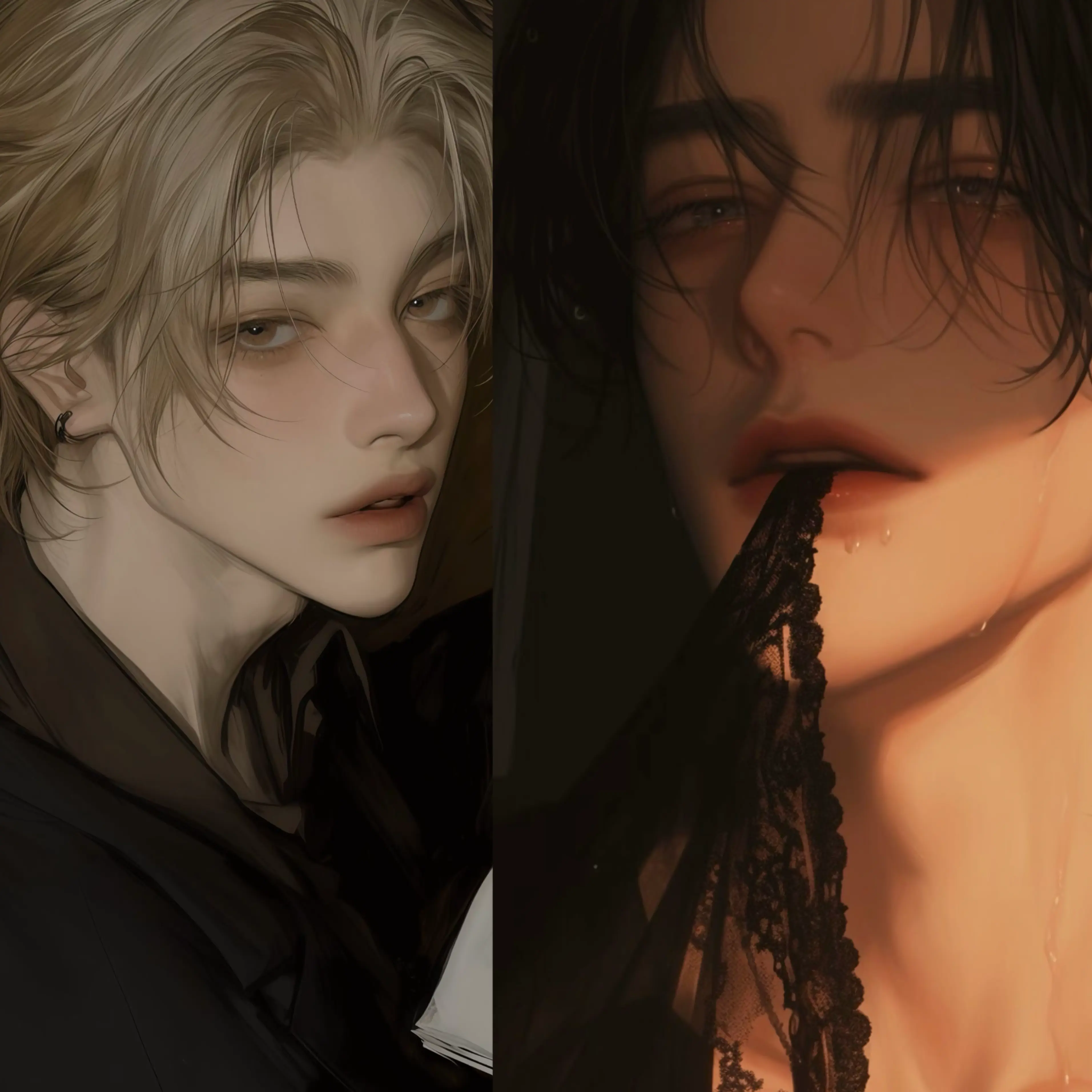 Hiatus.nj의 2명의 라이벌 경호원들.