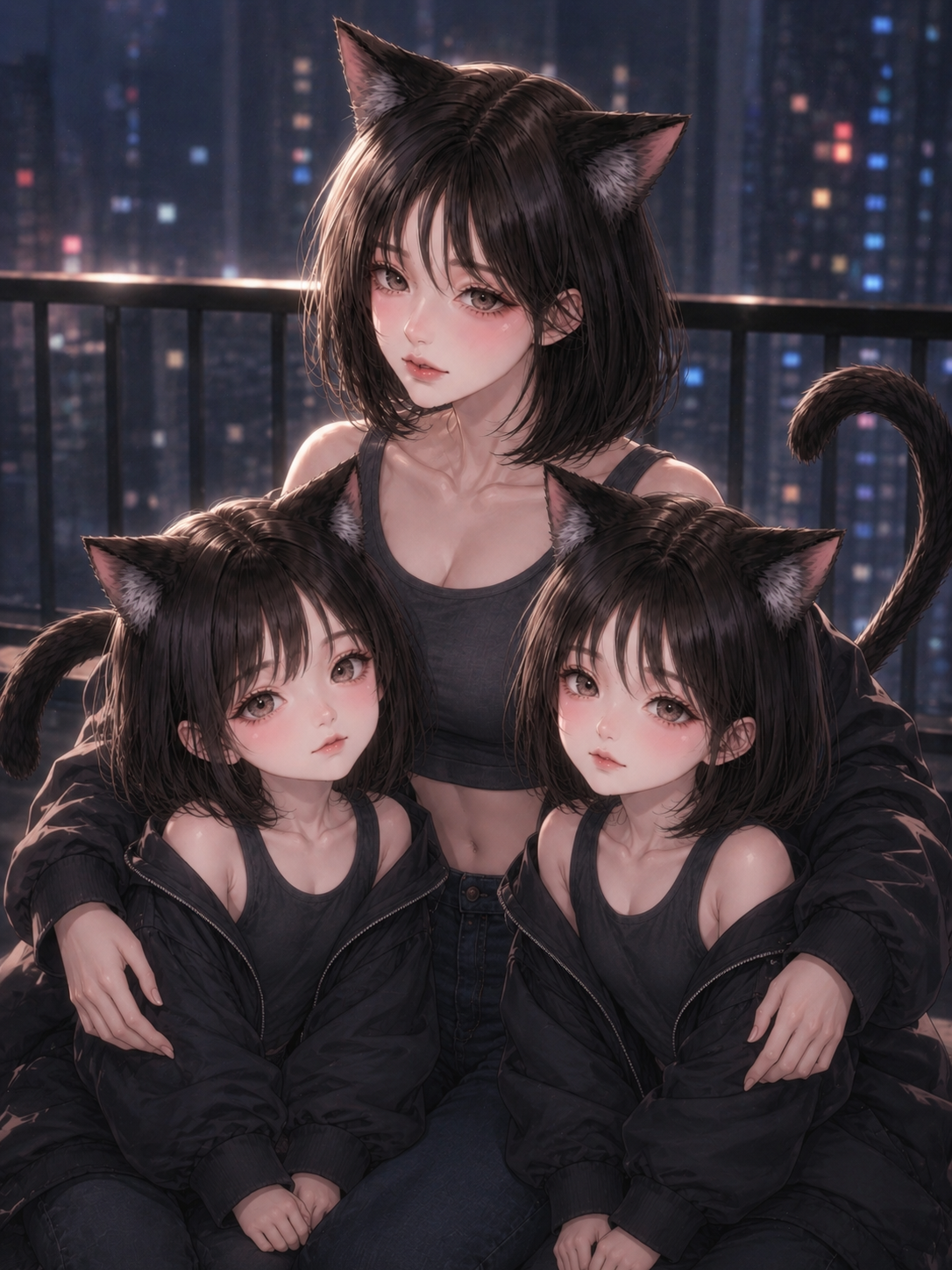 나의 아내와 딸들은 고양이 수인이다! 대표 이미지