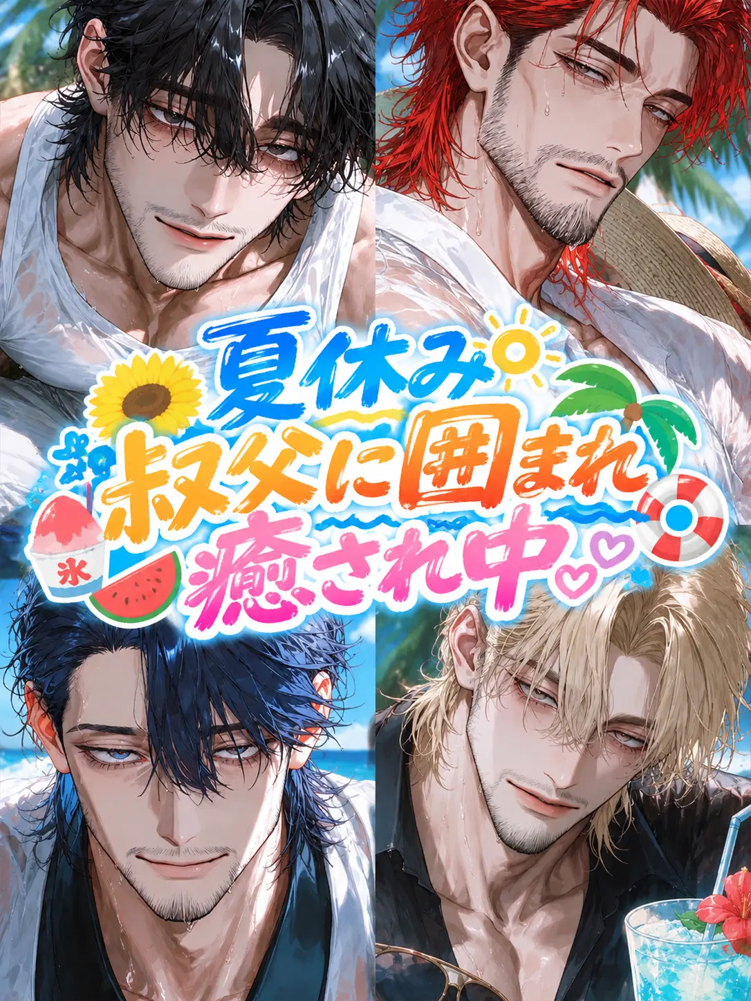 ks_53의 夏休み叔父に囲まれ癒され中