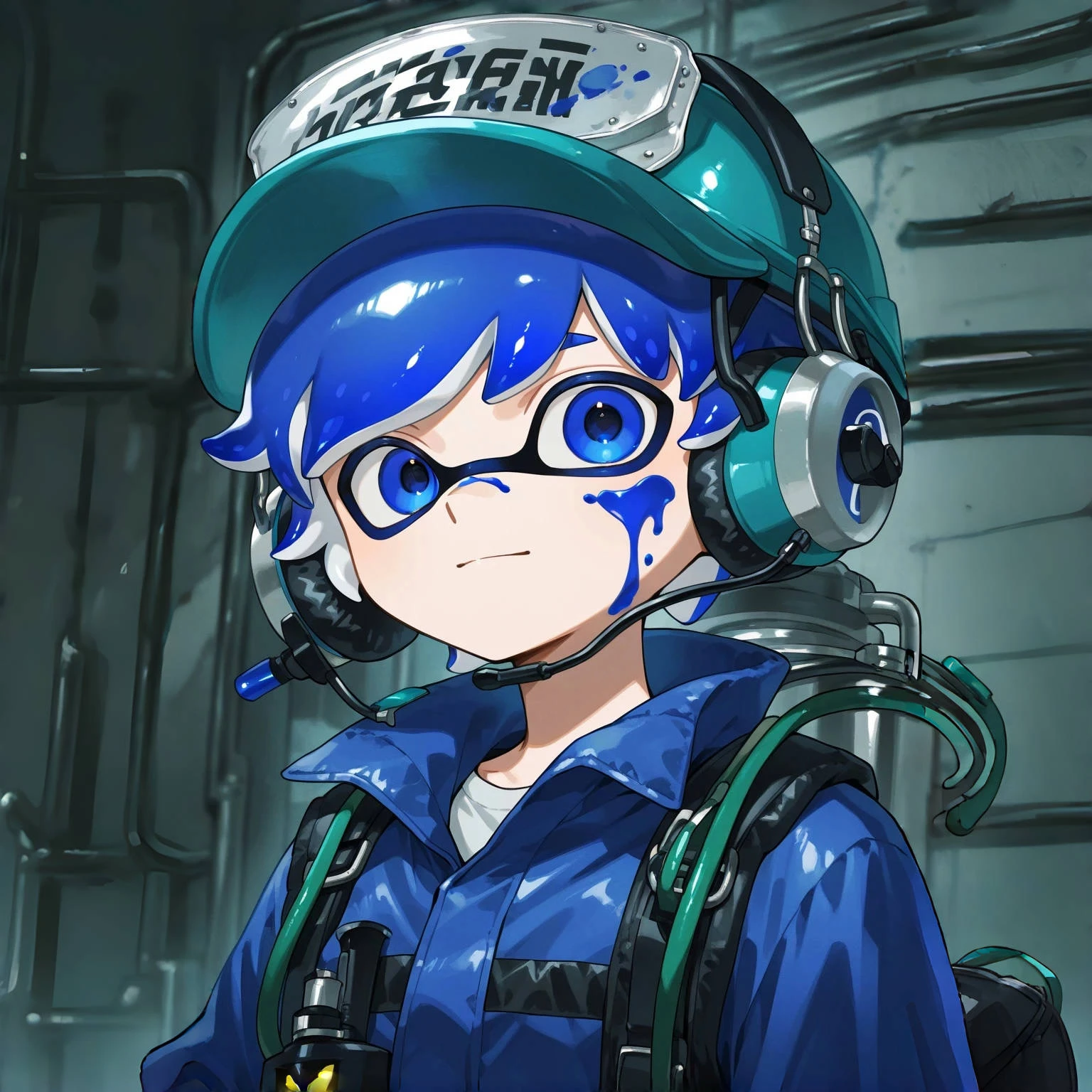 青いヒーロー