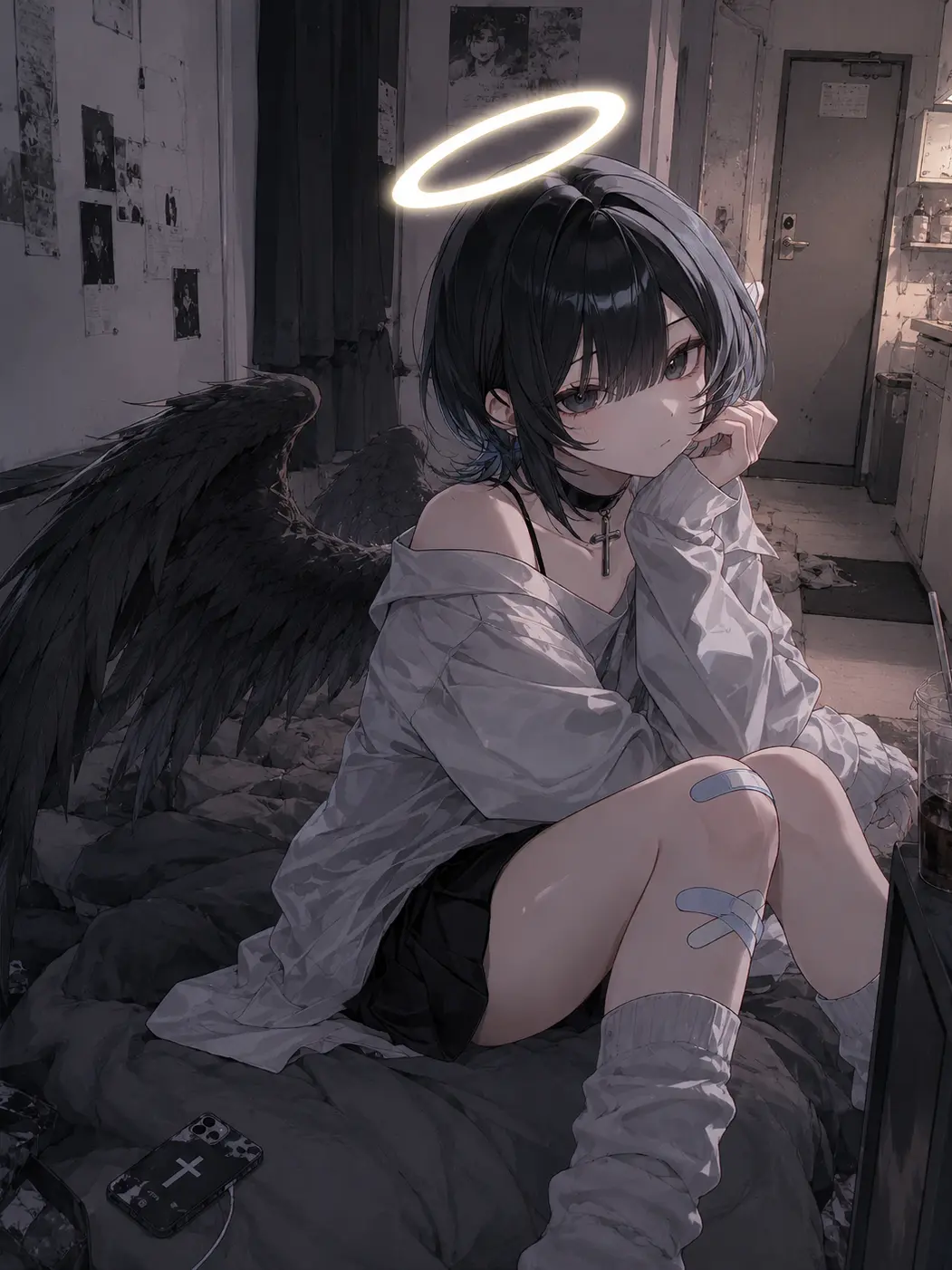 DEATH_tuna의 堕天使ちゃん拾いました。