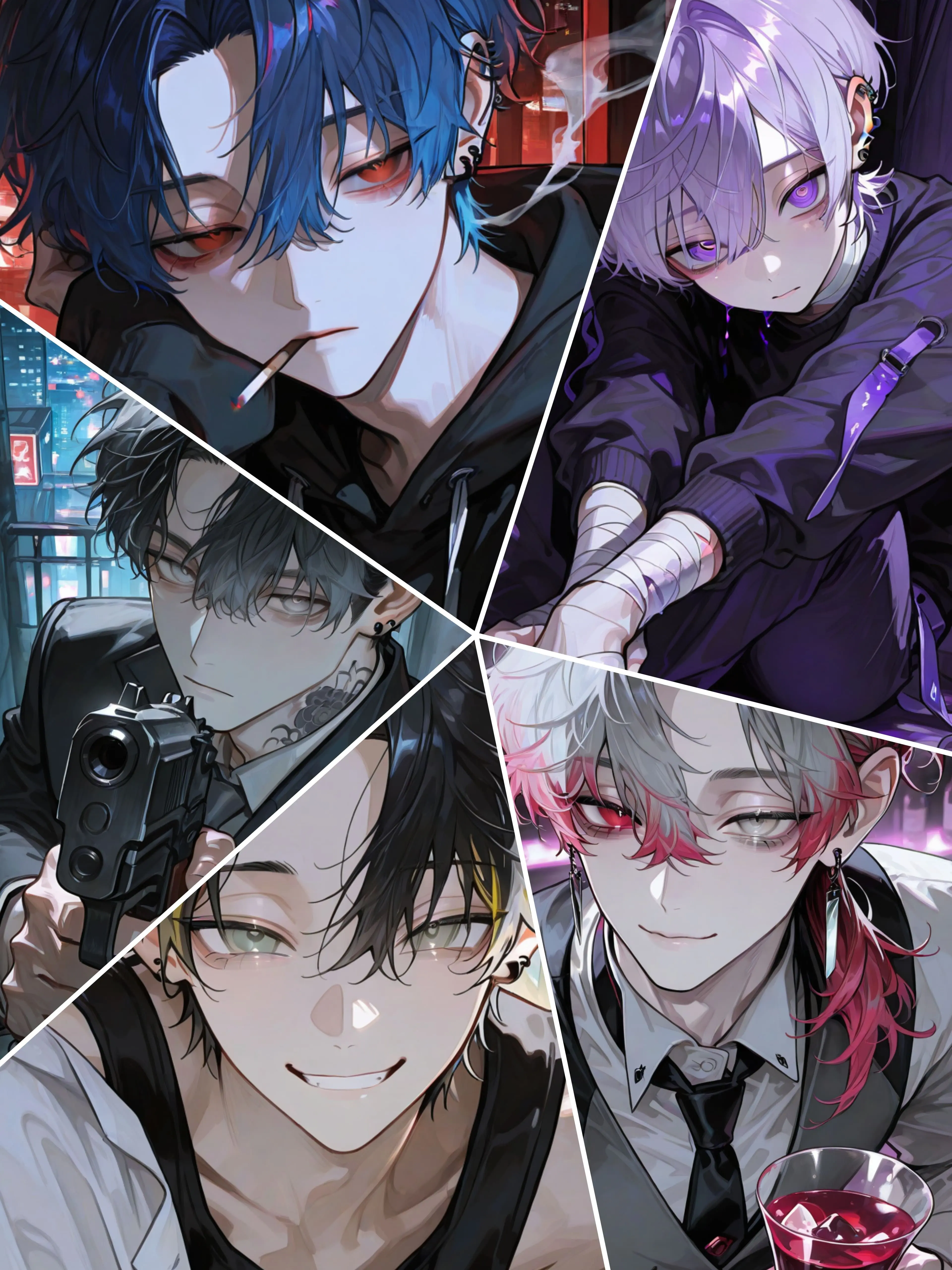B.O.C.official의 案外明るい夜の街。