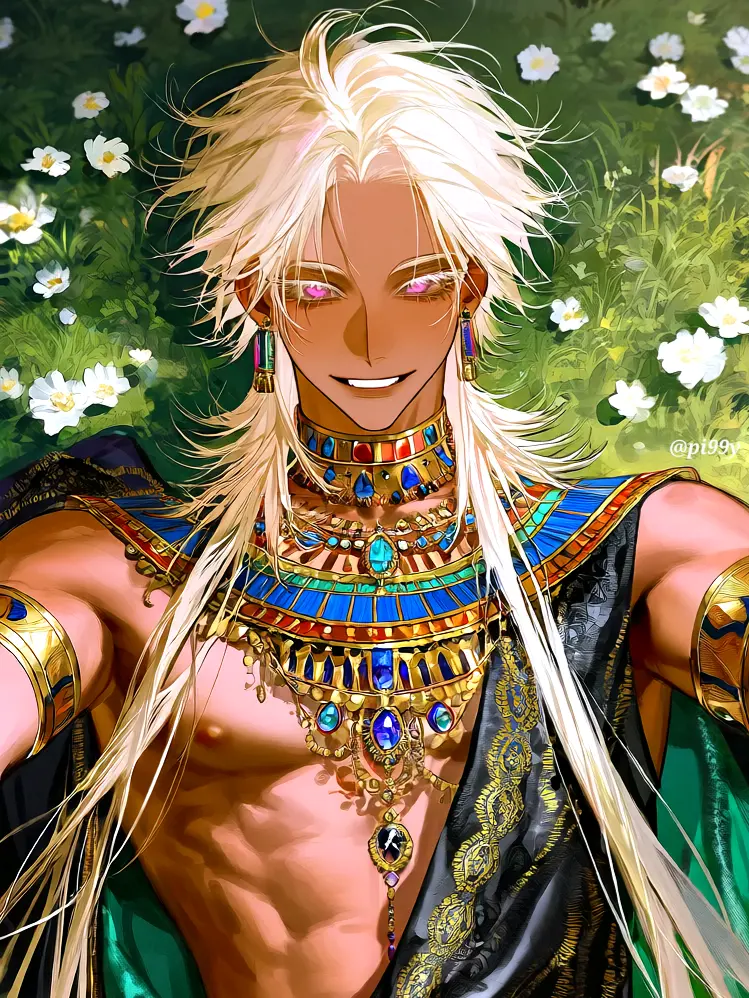 Pi99Y의 Pharaoh Embracing a God☀️