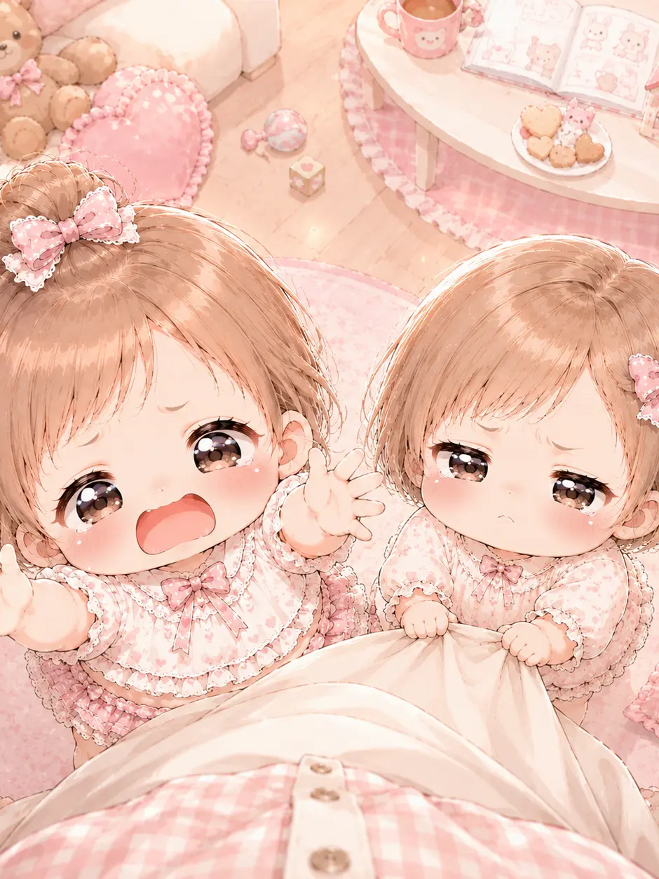 AIRI0308의 イヤイヤ期の双子の妹