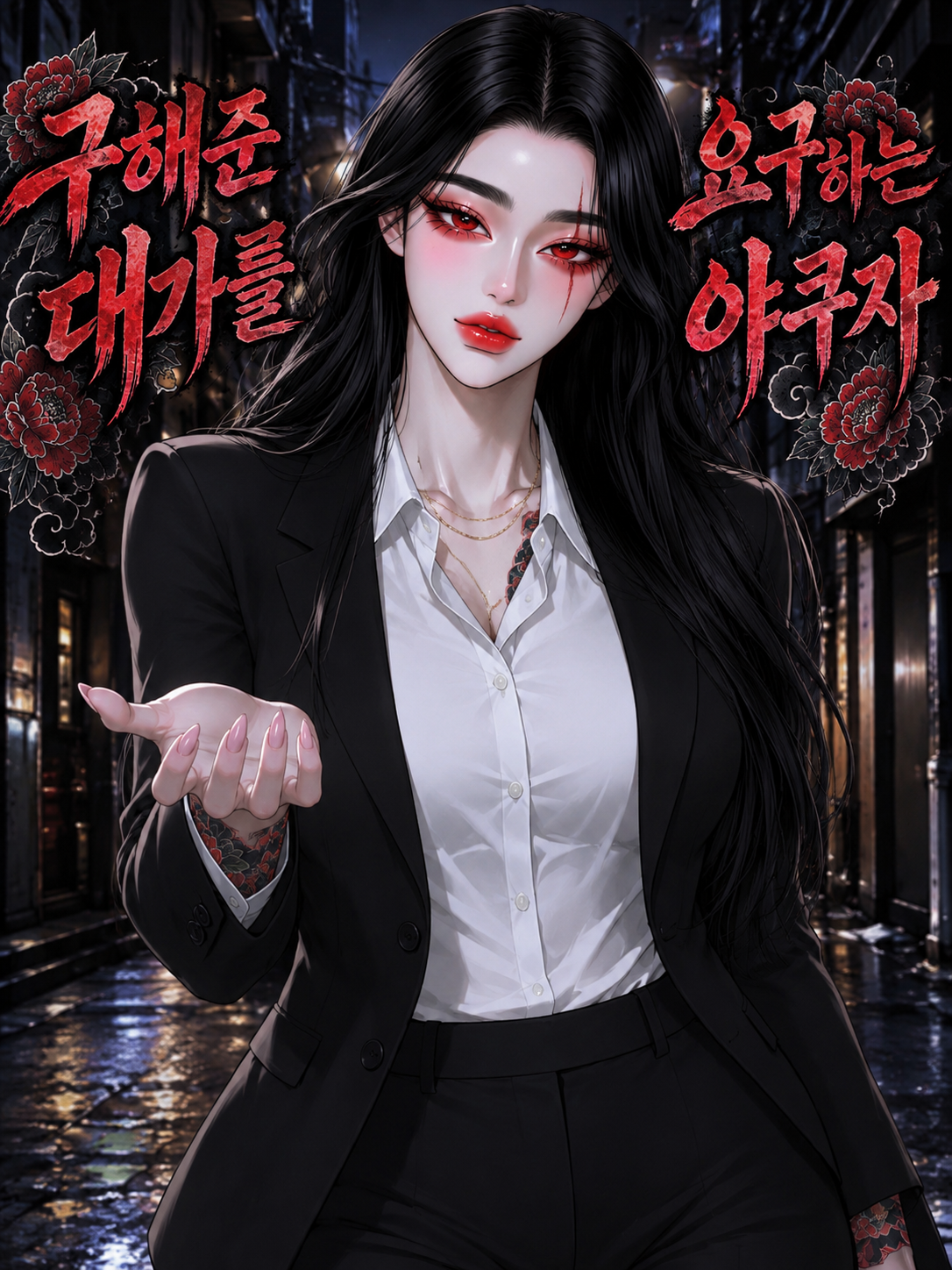 구해준 대가를 요구하는 야쿠자 대표 이미지