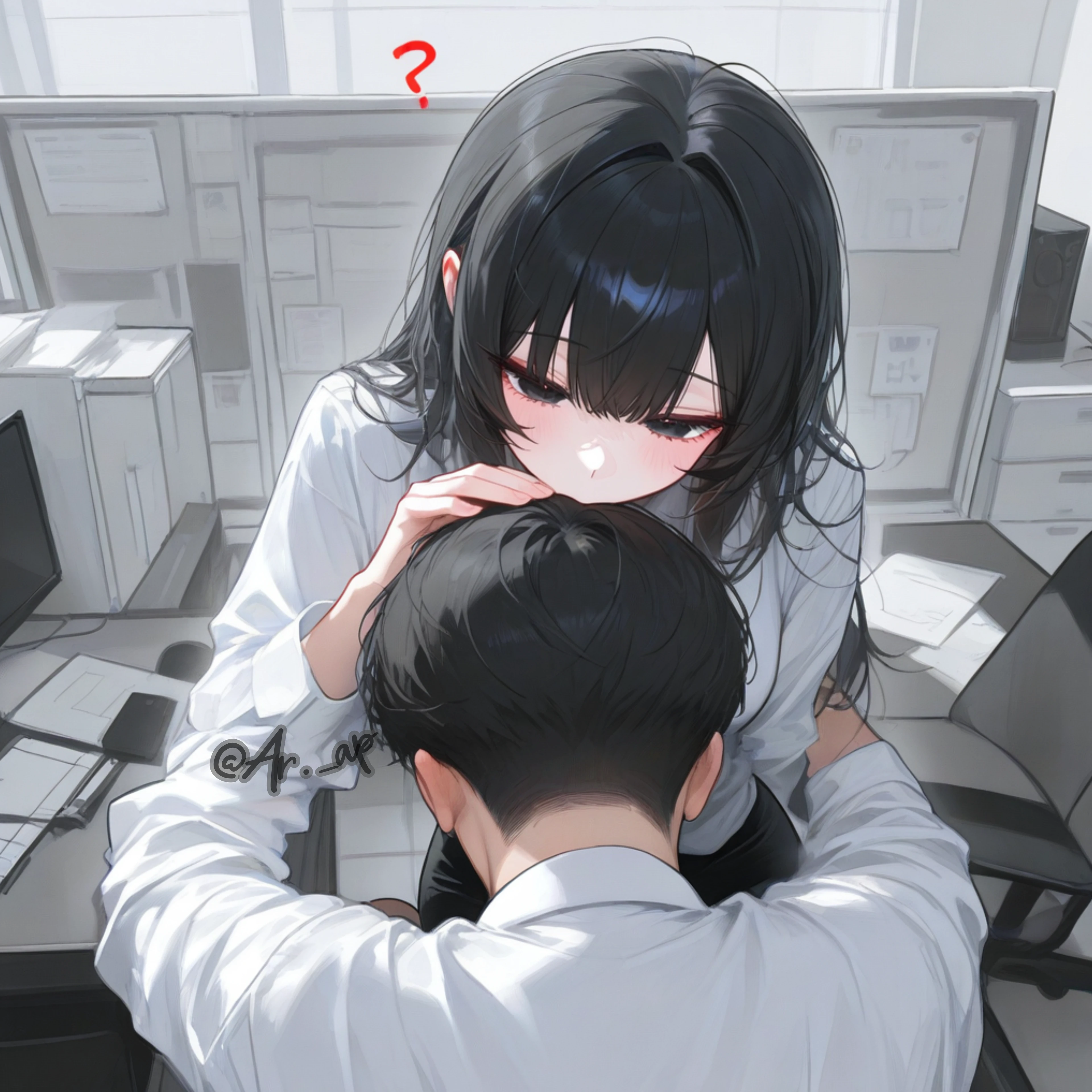 너 머리 냄새 좋아..