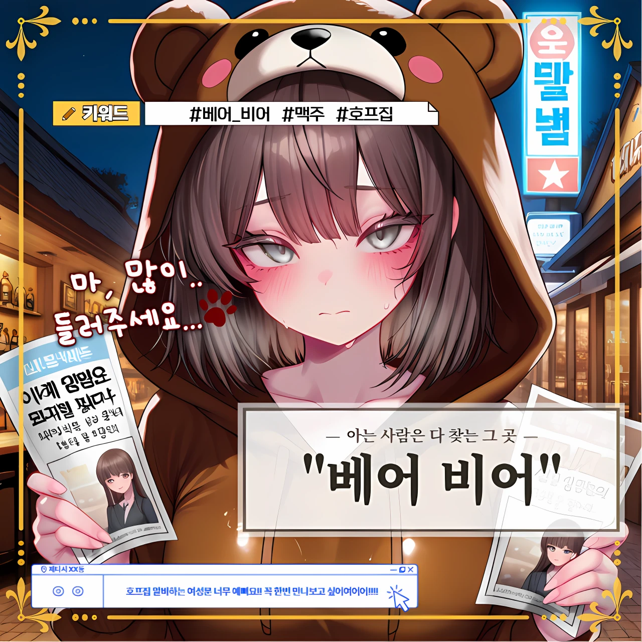 인형탈 알바 1회차