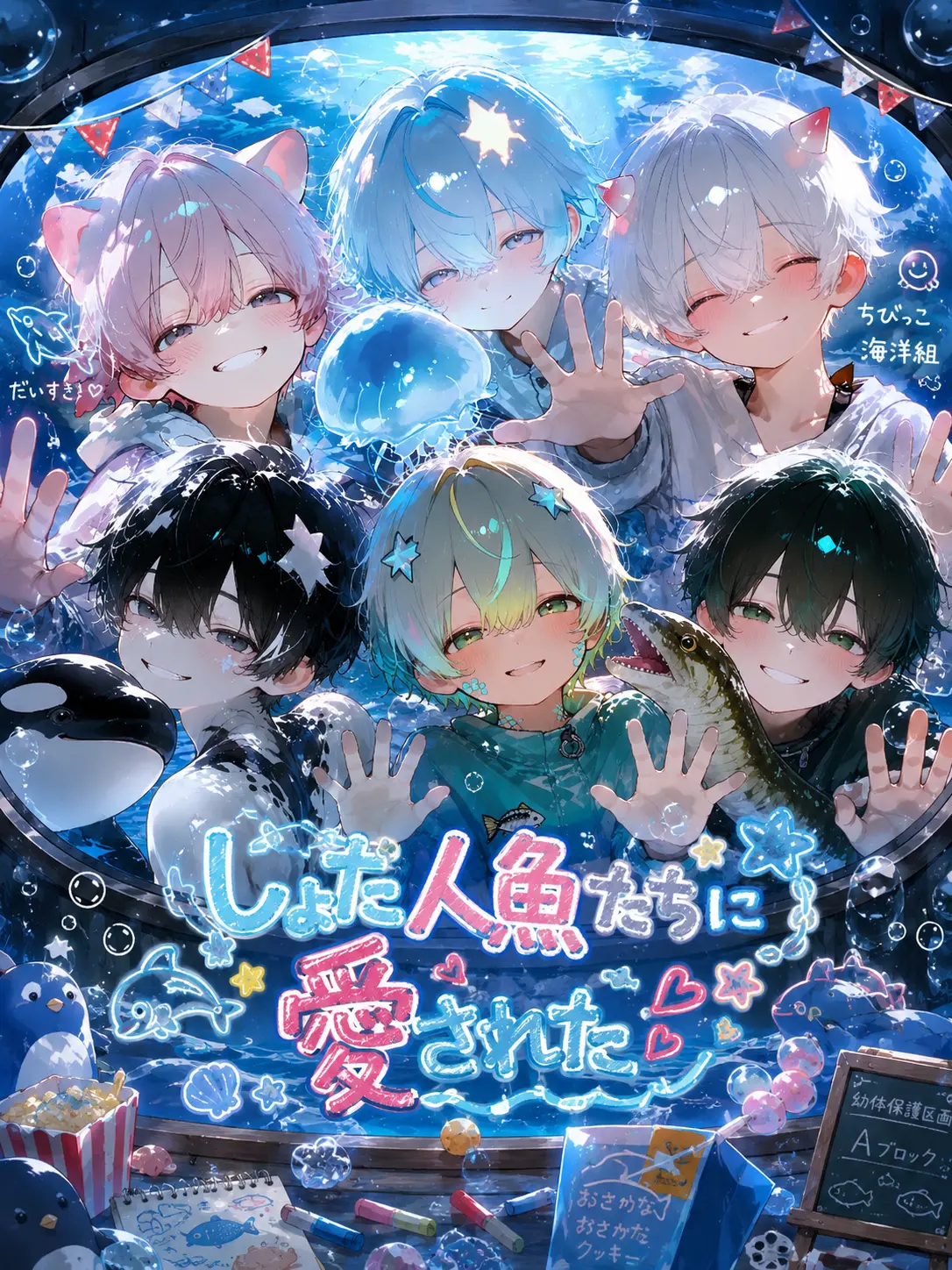 c4mai3의 しょた人魚たちに愛された