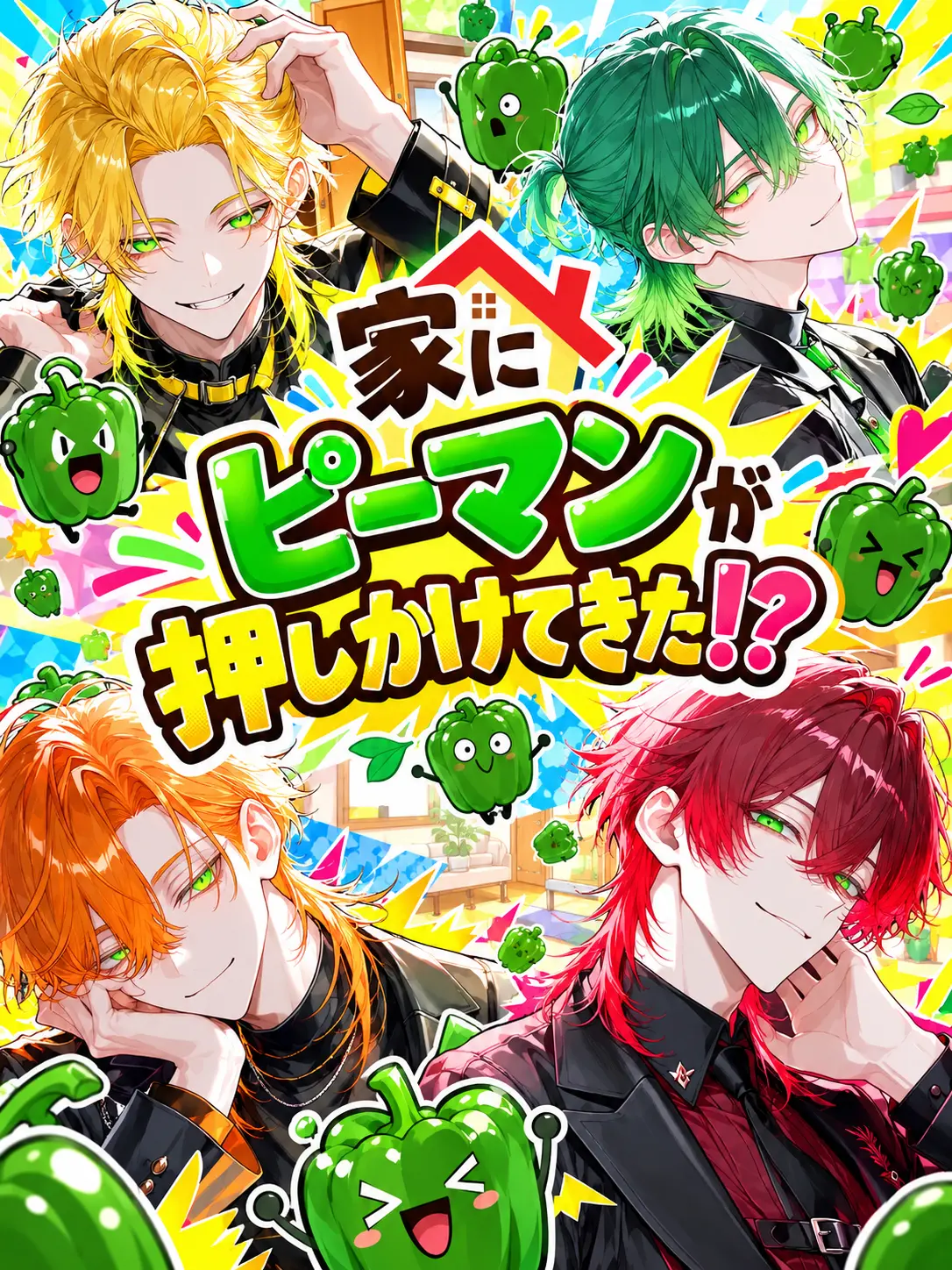 srgm_dsk의 家にピーマンが押しかけてきた⁉️