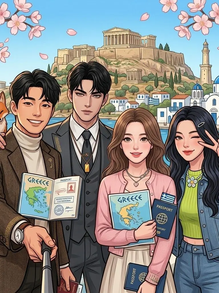Gongyl19의 🇬🇷 《The Four of Us in Greece》