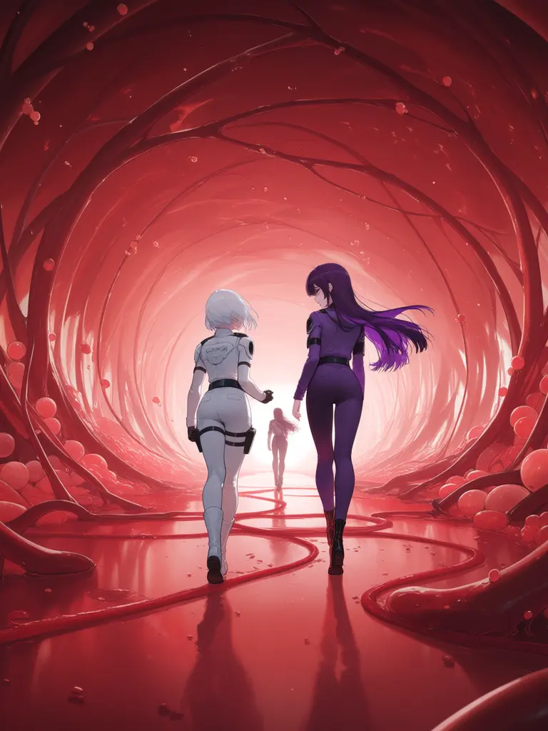 ArtDonu의 The White Blood Cell Fell for a Germ