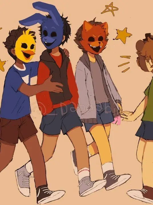 chvrrypie의 The 4 Tormentors - FNaF