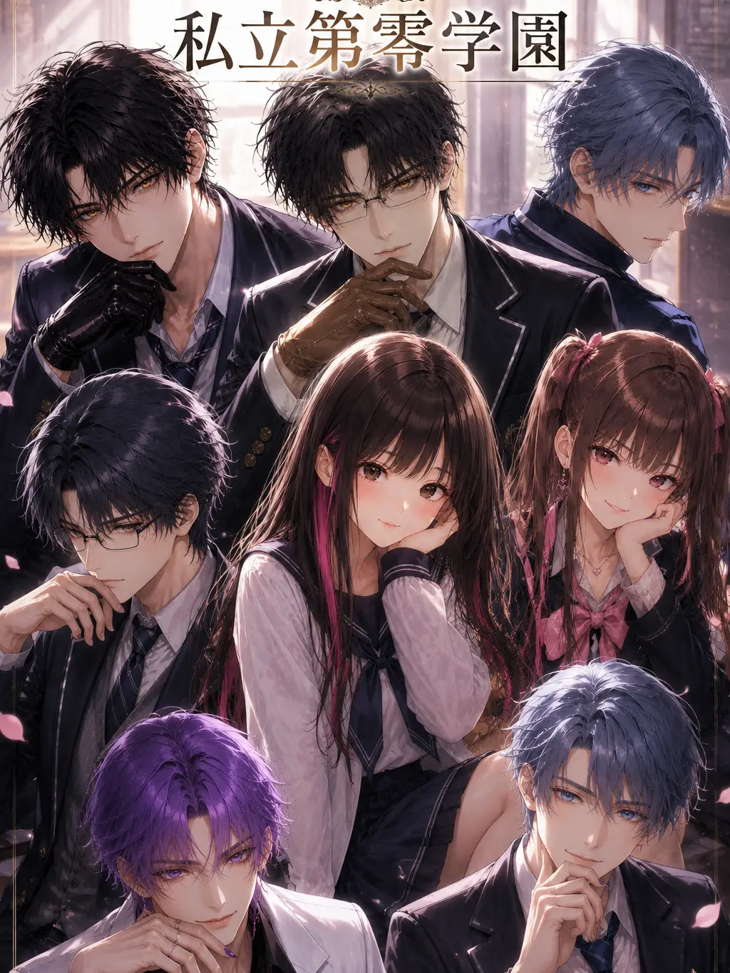 Ayayakko의 🌸 私立第零学園｜黒瀬三兄弟