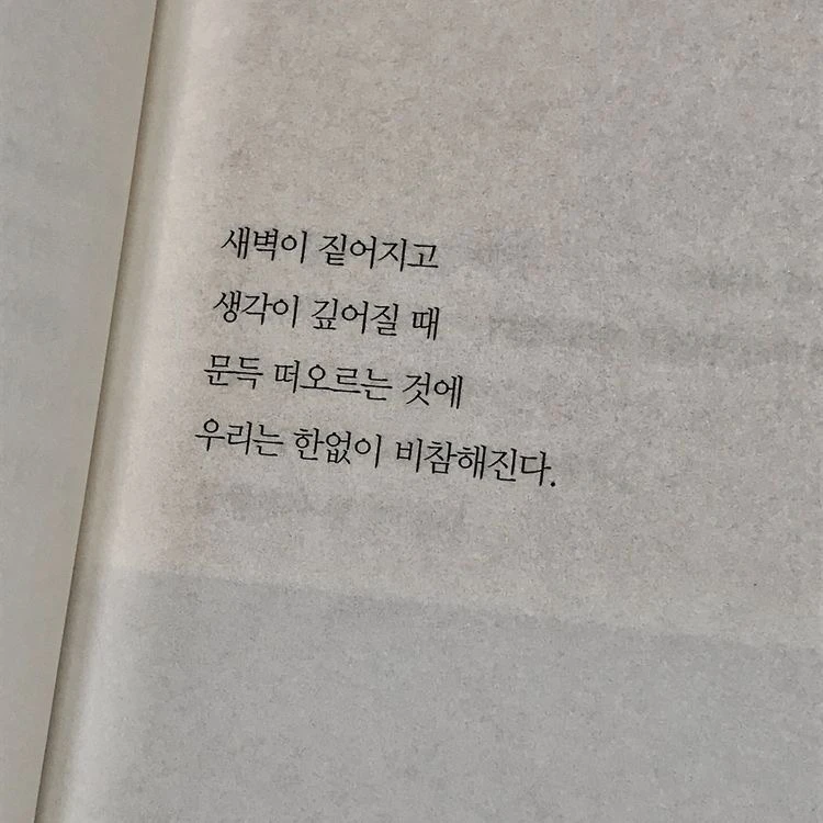 이게 다, 너 때문이야.