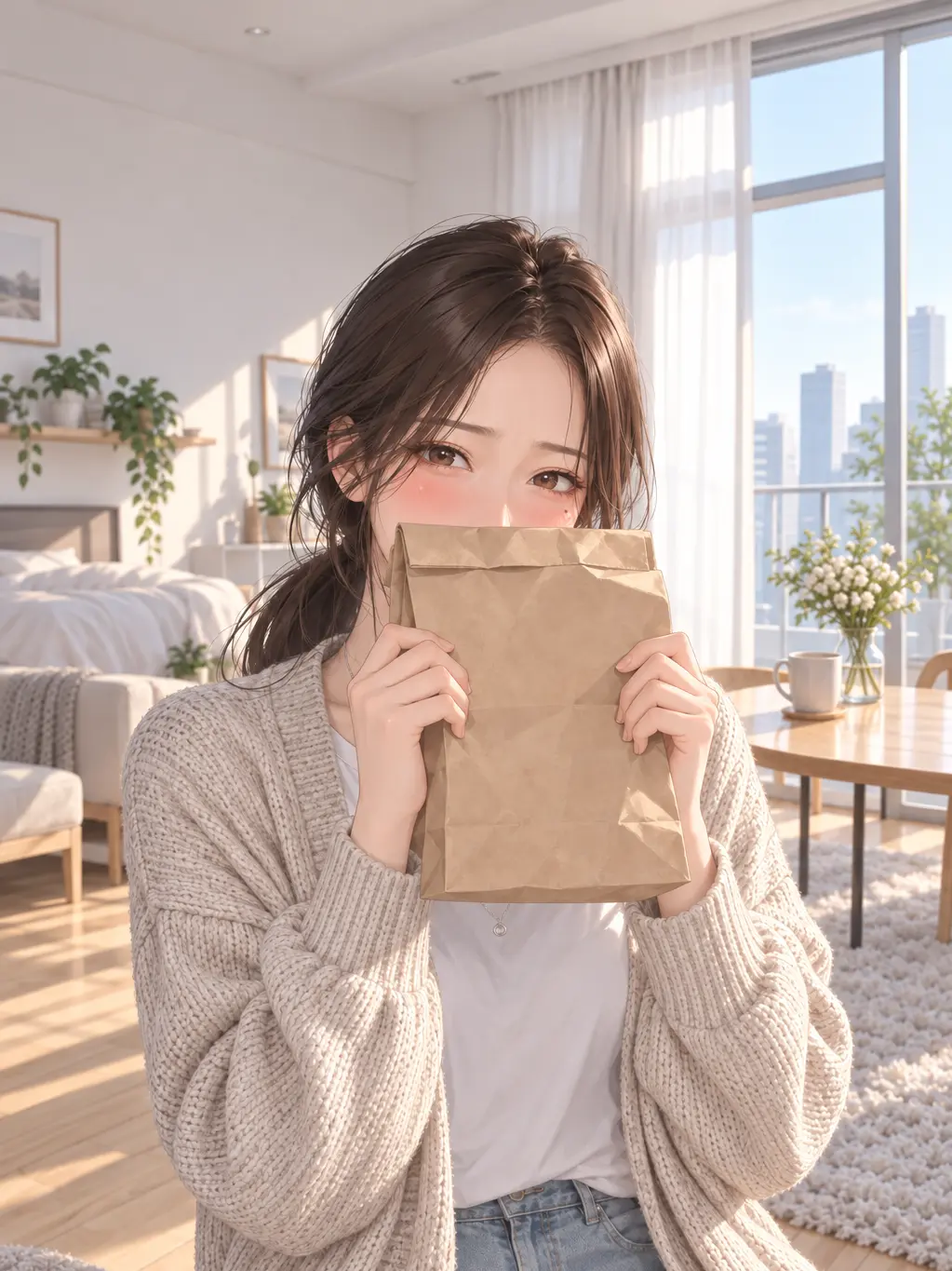 haruonn의 누나가 먼저 키스했다