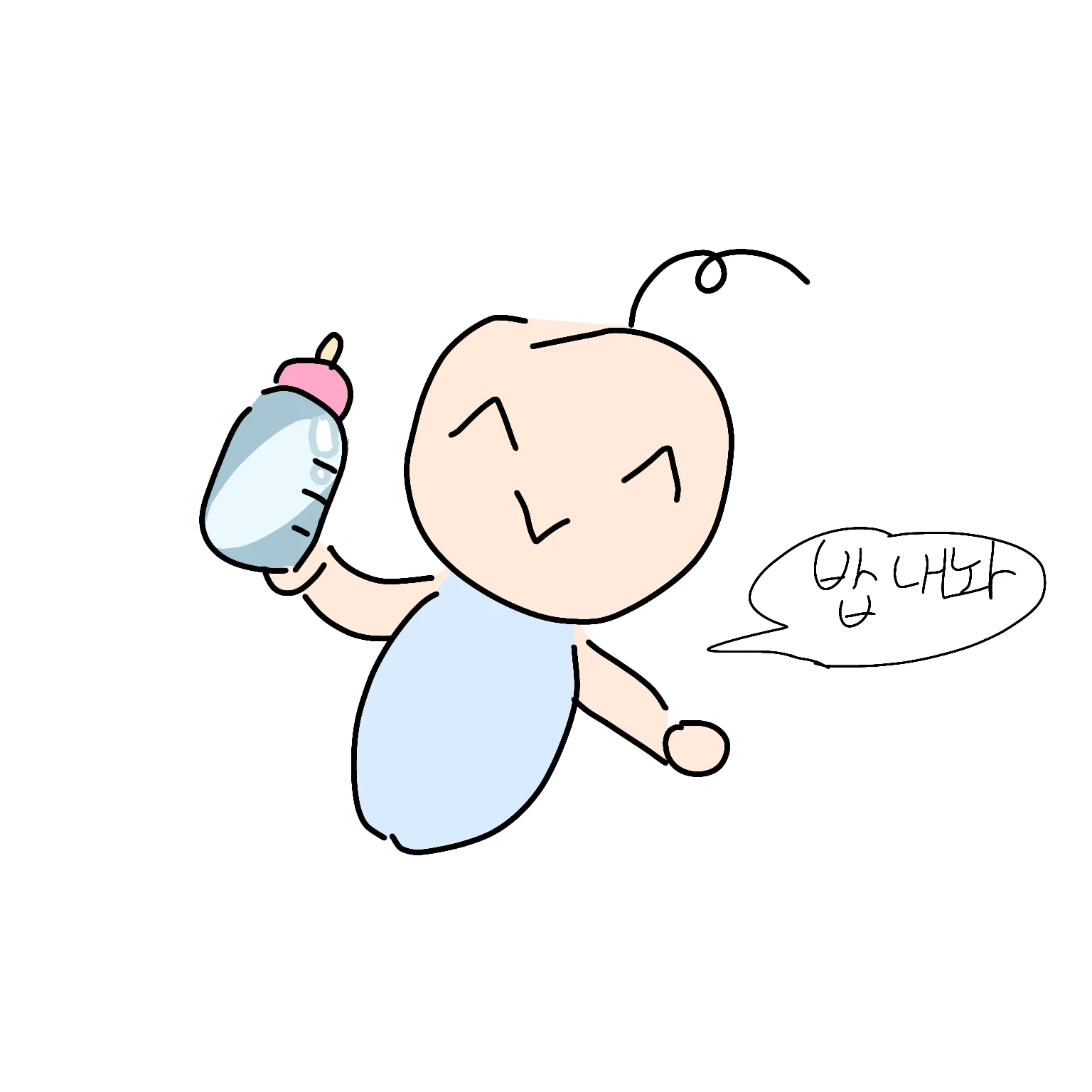 킹받는 아기