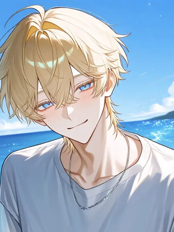 hinadesu46497의 とある海で会った人。