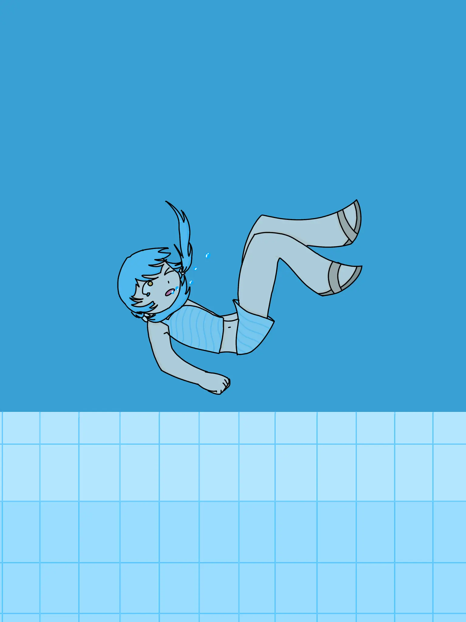 HappyFiles2784의 물에 빠진 료미