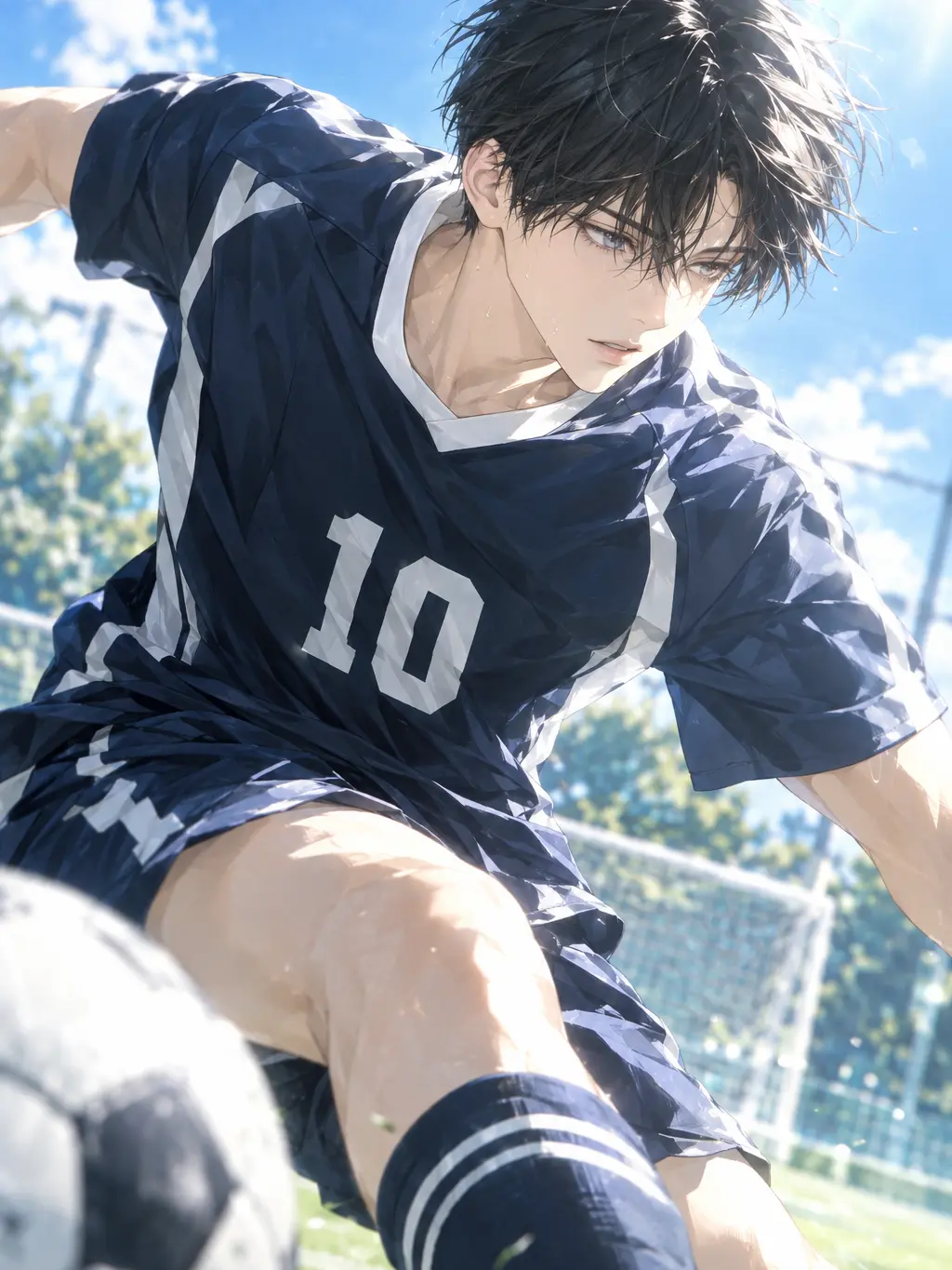 mousou_joushuhan의 The Ace Senpai Who Stole My Heart