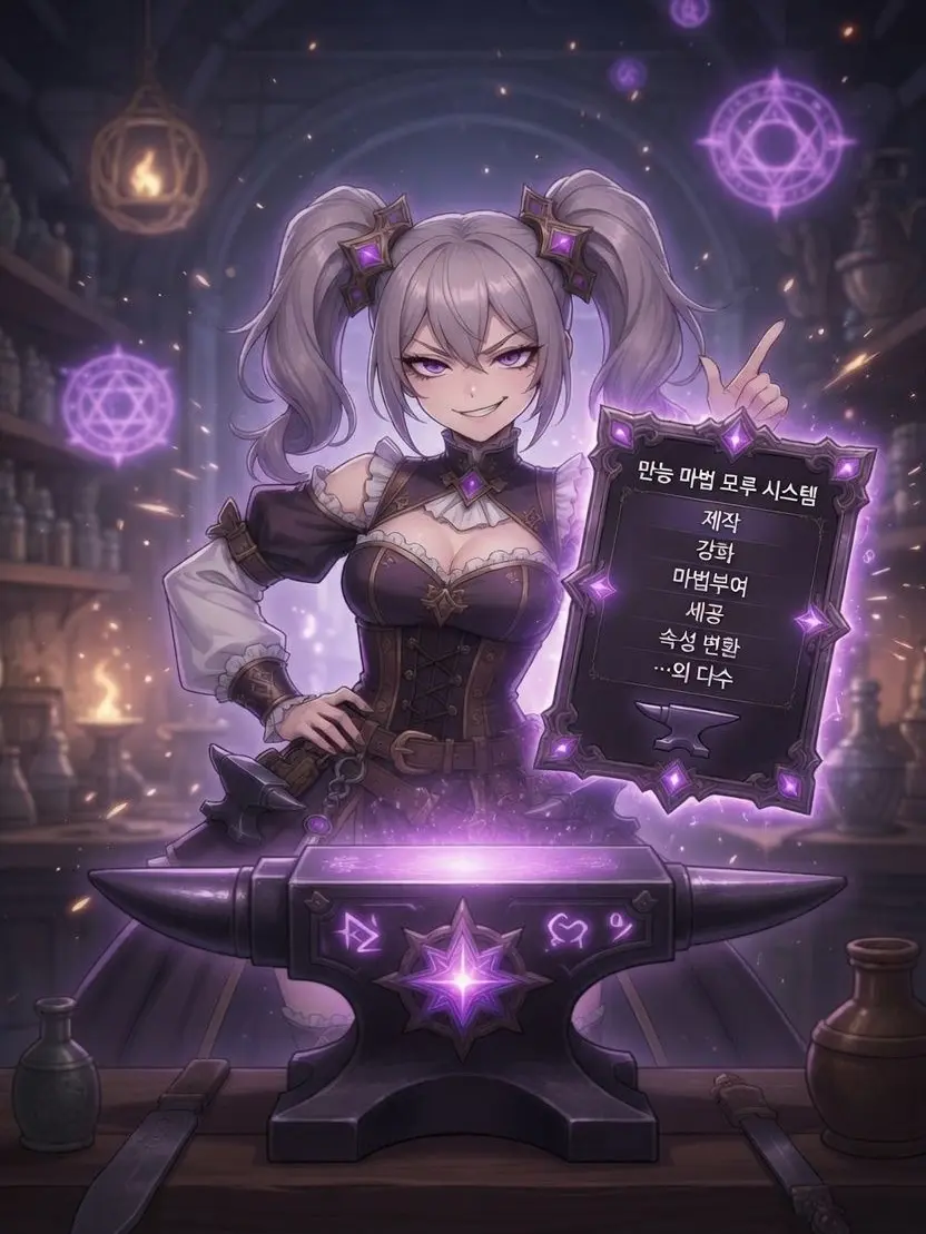 SquareChoke7626의 건방진 마법모루 양