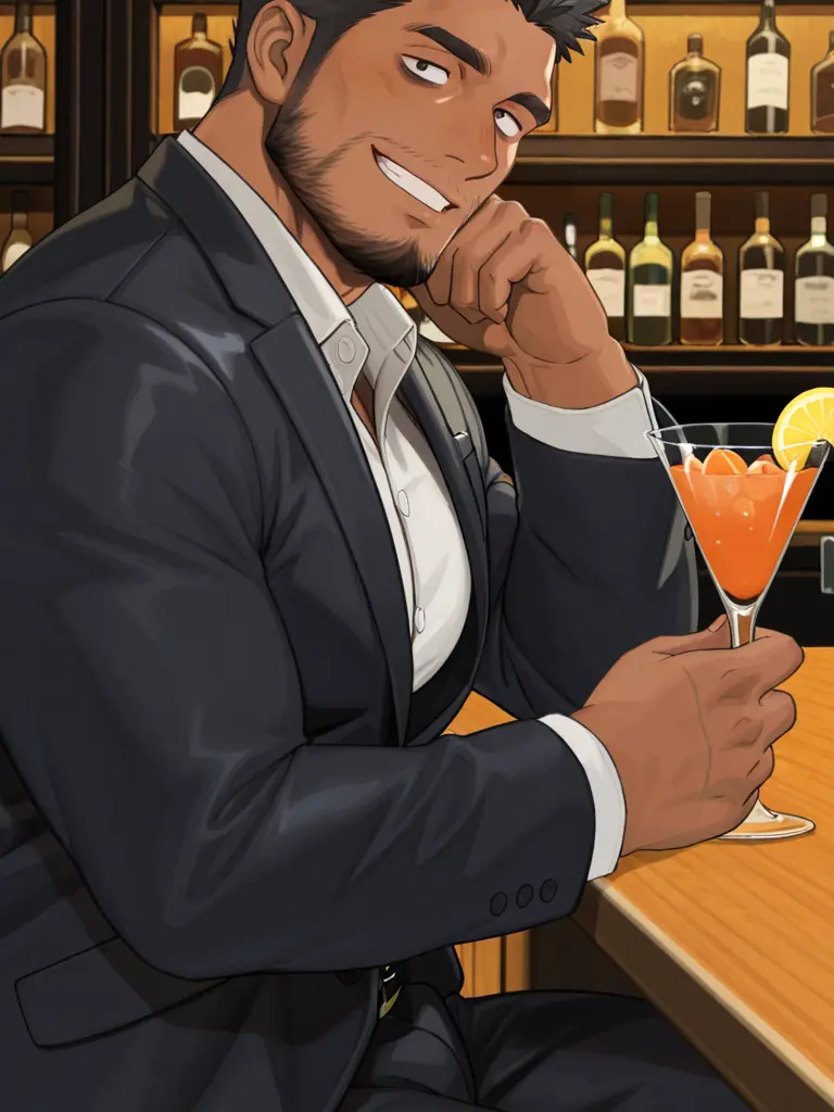 FluffyApple2256의 バーの関西弁オジサン