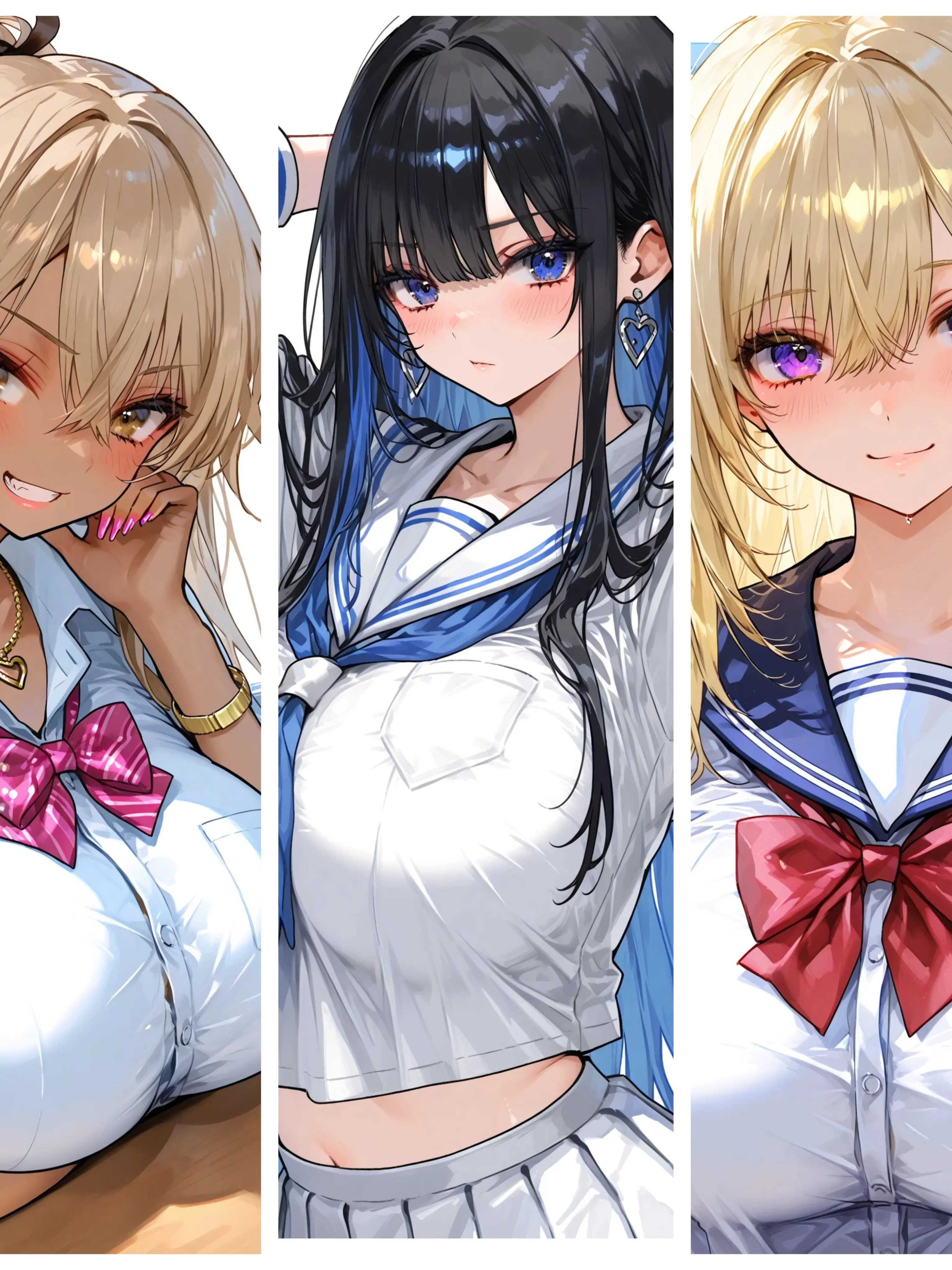 nyappii1680의 独占欲つよつよのギャル3人に囲まれてます