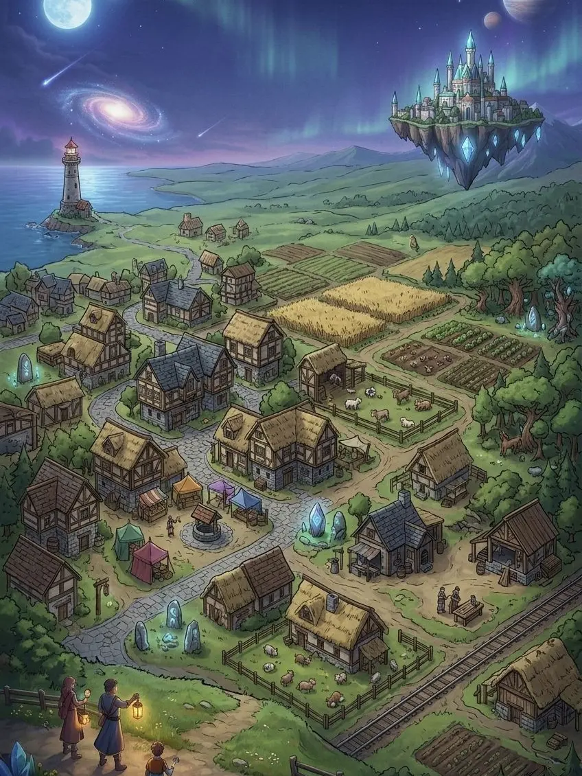 ClearMotor3717의 Let's Build a Town