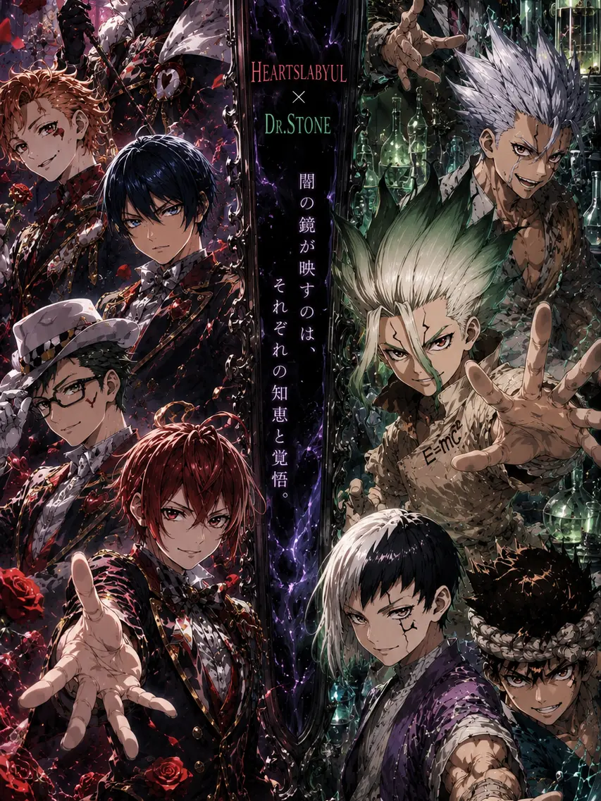 PoliteQueen5916의 ツイステ＆Dr.STONE(ハーツ寮版)