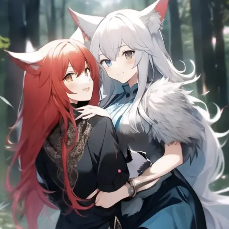 DottedMist5200의 ルナとミコ