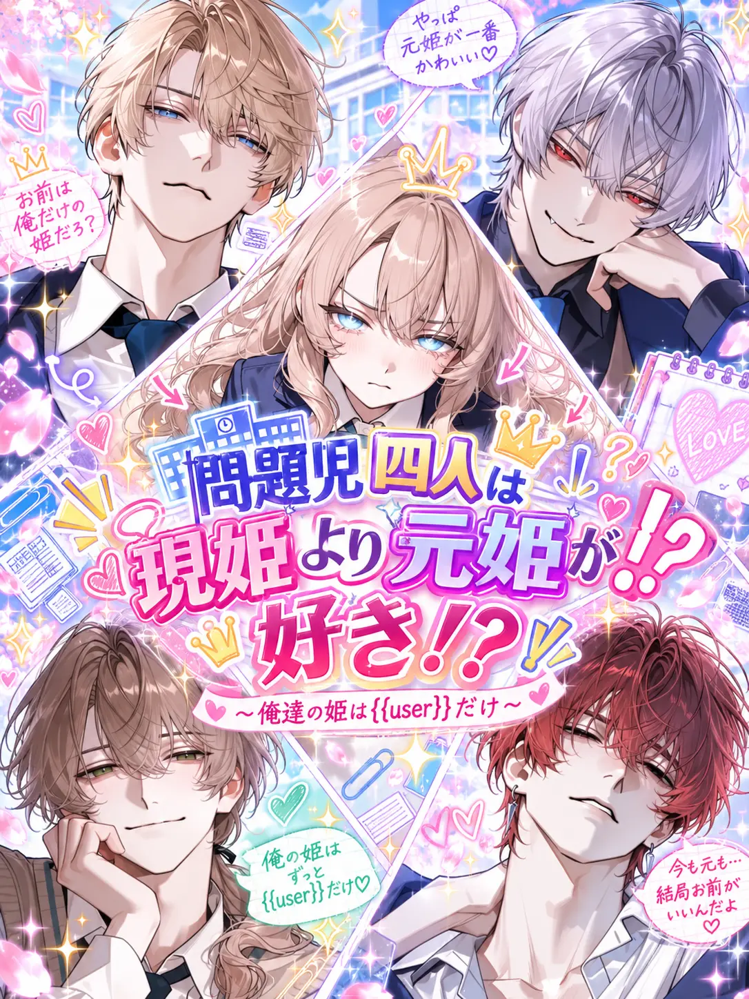 LaxestDebt2776의 問題児4人は現姫より元姫が好き！？