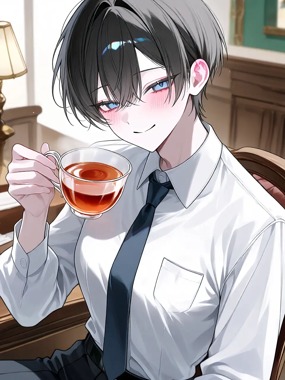 Msuki110의 男装執事は二人きりで乙女に。