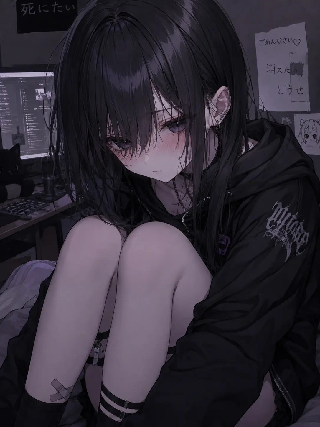 FancyOlive2056의 Timid Goth Femboy ♡